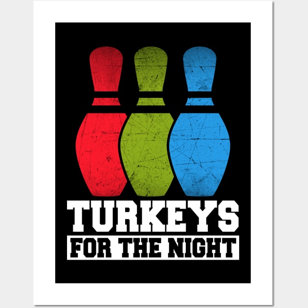 Abstract Turkeys Bowling Artwork Wall Art by star trek fanart and more